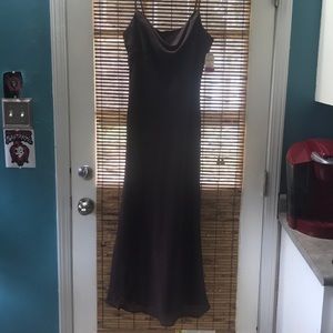Spaghetti strap dress, invisible zipper back